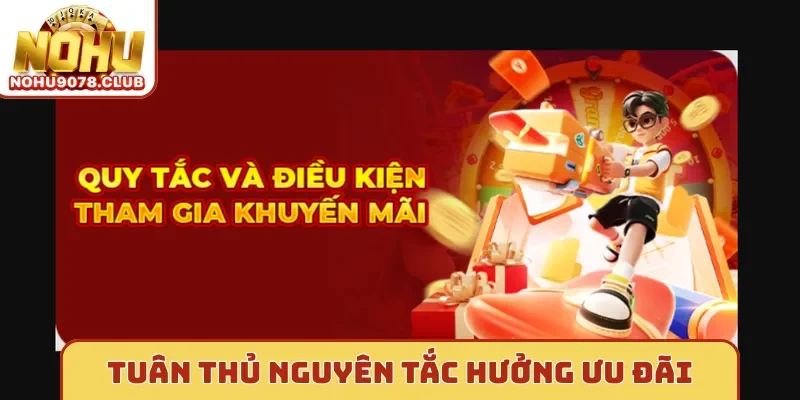 Tuân thủ nguyên tắc hưởng trọn ưu đãi của Nohu